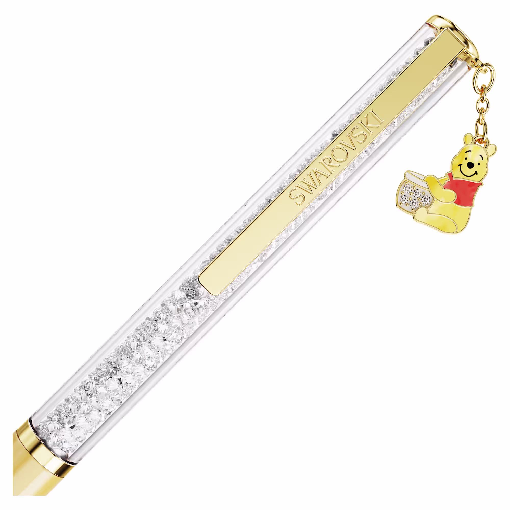 Crystalline ballpoint pen